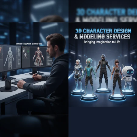 Professional 3D Character Design Services