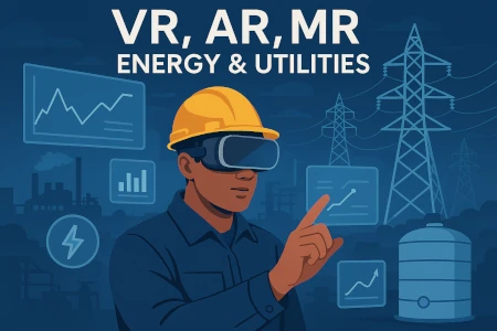 Power grid, generation and substation with immersive tech