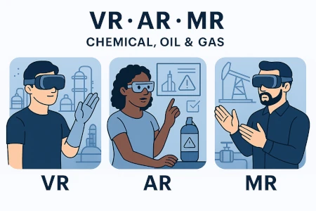 Energy sector with immersive safety training