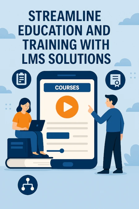LMS dashboard and learning experience