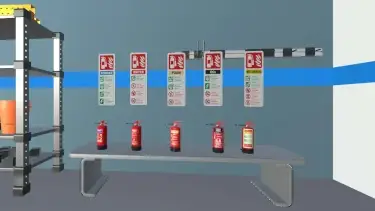 Chemical industry safety inspection at processing plant